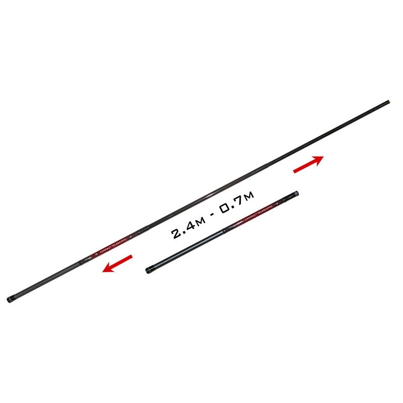 Drennan Red Range Compact Telescopic Net Handle 1.8m